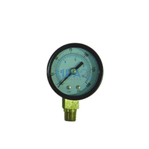 MANOMETRO PARA PAINEL DIÂMETRO 50MM ROSCA 1/4