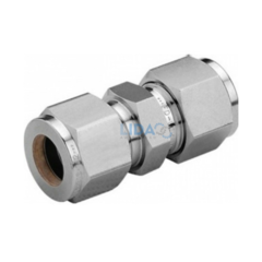 UNIAO DUPLA IGUAL:ASTM A276 INOX 316 TP COMPRESSÃO P/ FLANGES E ANILHAS DIANTEIRA E TRASEIRA,CLASSE 6500 PSI P/ TUBO METALICO