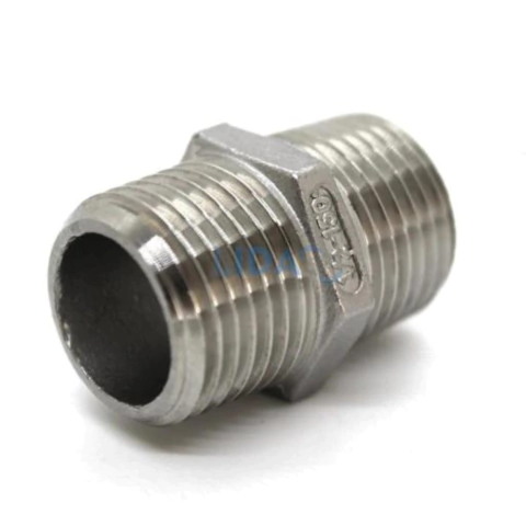 NIPLE DE REDUÇÃO INOX 304 ROSCA BSP