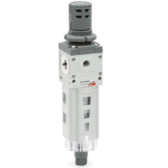 FILTRO REGULADOR CAMOZZI SERIE MINI-MD1-FR0000 ROSCA OPCIONAL 1/8, 1/4 OU 3/8 (SOLICITAR SEPARADAMENTE COD MD-A1/8 = BSP)