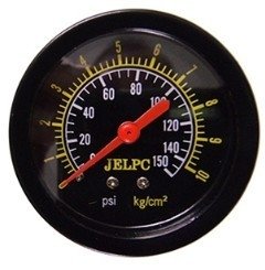 MANOMETRO DIÂMETRO 40MM ROSCA 1/8 ESCALA 0-10 BAR