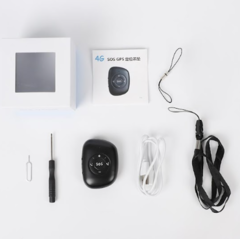 Botón SOS, GPS, Teléfono, 4G, colgante o llavero - tienda online