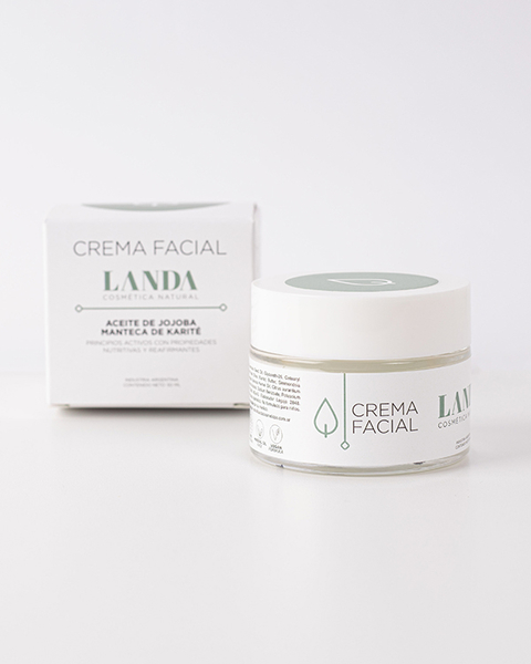 Crema facial - LANDA Cosmeticos