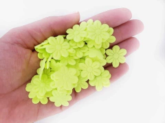 Flor Tecido Prensada 2cm (kit 20un) - loja online