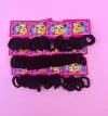 Mini Xuxinha Macia Preta (Pct72un) Tamanho Pequeno (3,5cm)