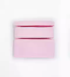 Kit Gorgurão Pesponto Yama Rosa Bebê 3 tamanhos (2 mt de cada)