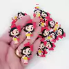 Aplique Boneca Branca de Neve Emborrachado (3un)