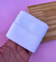 Kit Fita Veludo Sanding Branco cor 02- 3 Larguras (1 metro cada)