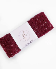 Fita Trabalhada com Lurex 38mm Princess (1 metros) - comprar online