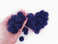 Pompom de Malha 25mm (kit 10un) - Fitas e Laços da Fê | 10x Sem Juros no Cartão de Crédito, Junte Pontos e Troque por Cashback