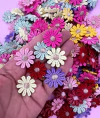 Aplique Bordado Flor 25mm Cores Sortidas (5un)