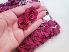Flor Tecido P (kit 5un) - loja online