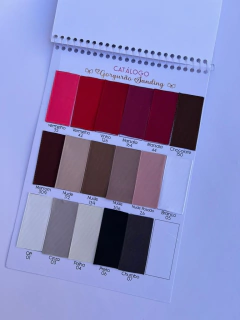 Catálogo (Capa Personalizada) Sanding 21,5x15cm com mais de 100 Cores (prazo envio até 6 dias úteis) - comprar online