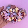 Aplique Florzinha Tipo Bordado Cores Sortidas 1,5cm (10un)