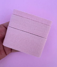 kit Fita Cadarço Rosa Bebê 3 larguras 10mm/25mm/35mm (1 metro cada)