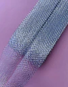 Crinol Prata com Lurex 38mm (1 metro)