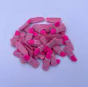 Aplique Baton Mac Rosa Barbie Emborrachado (3un)