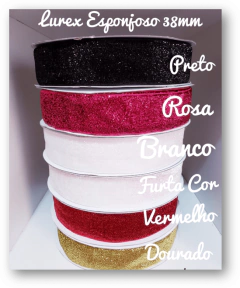 Lurex Esponja 38mm (1 metro) na internet