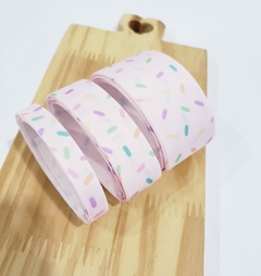 Kit Gorgurão Rosa Granulado Yama 3 Largura ( 2 metros cada )