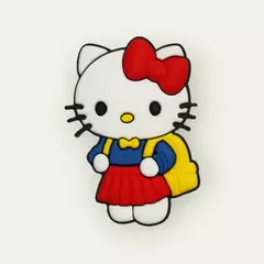 Aplique Hello Kitty saia Vermelha Mochila emborrachado (3un)