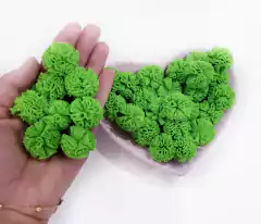 Pompom de Malha 25mm (kit 10un) na internet