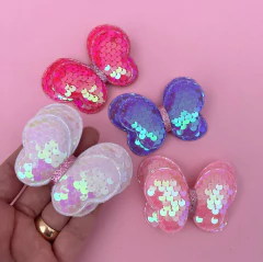 Aplique Borboleta dupla Lantejoula (un) - comprar online