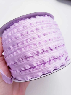 Fita para encapar Tiara Bordinha Franzida 10mm (1 metro)