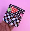 Kit Fita Sinimbu estampada 2 modelos 38mm Xadrez Corações Junino - 2 metros de cada