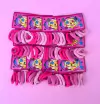 Mini Xuxinha Macia Tons de Rosa (Pct72un) Tamanho Pequeno (3,5cm)