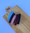 Kit Fita Estilo Jeans Com Borda Creme 10mm 5 Cores (1 metros de cada)