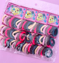 Mini Xuxinha Macia Cores Inverno (Pct72un) Tamanho Pequeno (3,5cm)