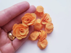 Flor Tecido P (kit 5un)