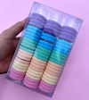 Caixa Xuxinha Macia Cores Cand Colors (66un) Tamanho Pequeno (4 cm)