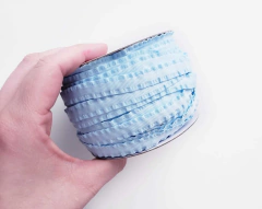 Fita para encapar Tiara Bordinha Franzida 10mm (1 metro) - comprar online