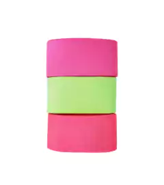 Kit Gorgurão Sanding Neon 38mm (3 Cores) 2 metros cada