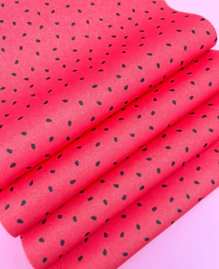 Lonita Glitter Fino Melância 25x50 cm (un)