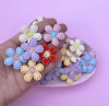 Aplique Flor pesponto Brilhante cores sortidas (3un)