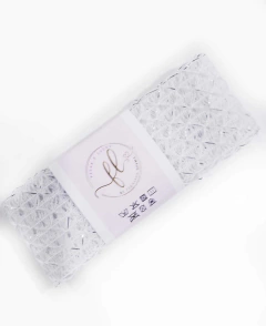 Fita Trabalhada com Lurex 38mm Princess (1 metros) - Fitas e Laços da Fê | 10x Sem Juros no Cartão de Crédito, Junte Pontos e Troque por Cashback