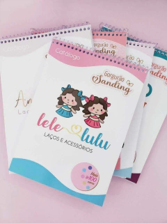 Catálogo (Capa Personalizada) Sanding 21,5x15cm com mais de 100 Cores (prazo envio até 6 dias úteis) - comprar online