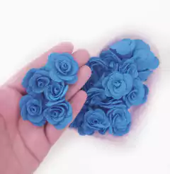 Flor Tecido P (kit 5un) na internet