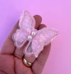 Imagem do Aplique Borboleta Dupla Lantejoula e Pérolas (2un)