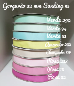 Gorgurão Sanding 22mm n5 (10 metros) - comprar online