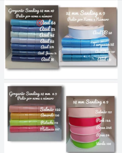 Gorgurão 38mm Sanding 10m na internet