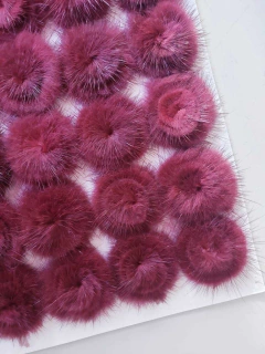 Pelinho meio pompom + ou - 4cm (un) - Fitas e Laços da Fê | 10x Sem Juros no Cartão de Crédito, Junte Pontos e Troque por Cashback