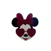 Aplique Minnie Óculos Coração Vermelha acrilico (un)