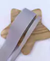 Kit Fita Gorgurão Purl Yama Branco Fio Dourado 2 larguras (2 metros cada)