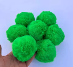 Pompom Bola 70mm Princess Verde (2un)