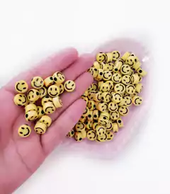 Entremeio Redondo Smile 9mm Amarelo 20g