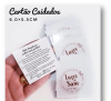 Cartão Cuidados Personalizado 6,0cm x 5,5cm Papel 250g 100un