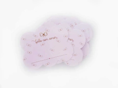 Tag Nuvem Feito com Amor Papel 300g Laminado Frente 10,9x8,7cm (50un)